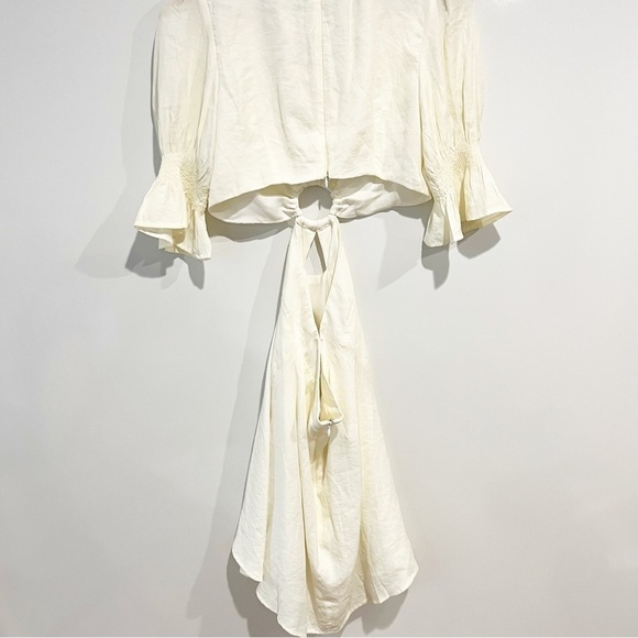 Revolve J.O.A White Cutout Mini Dress - Picture 5 of 15